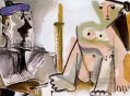 El artista y su modelo L artista et son modele 6 1964 cubista Pablo Picasso